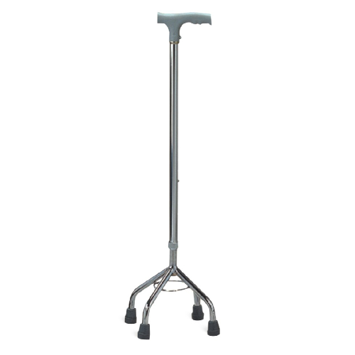 Quad Cane Adjustable Height  Aluminium four legs(Quadripod)  Walking Stick