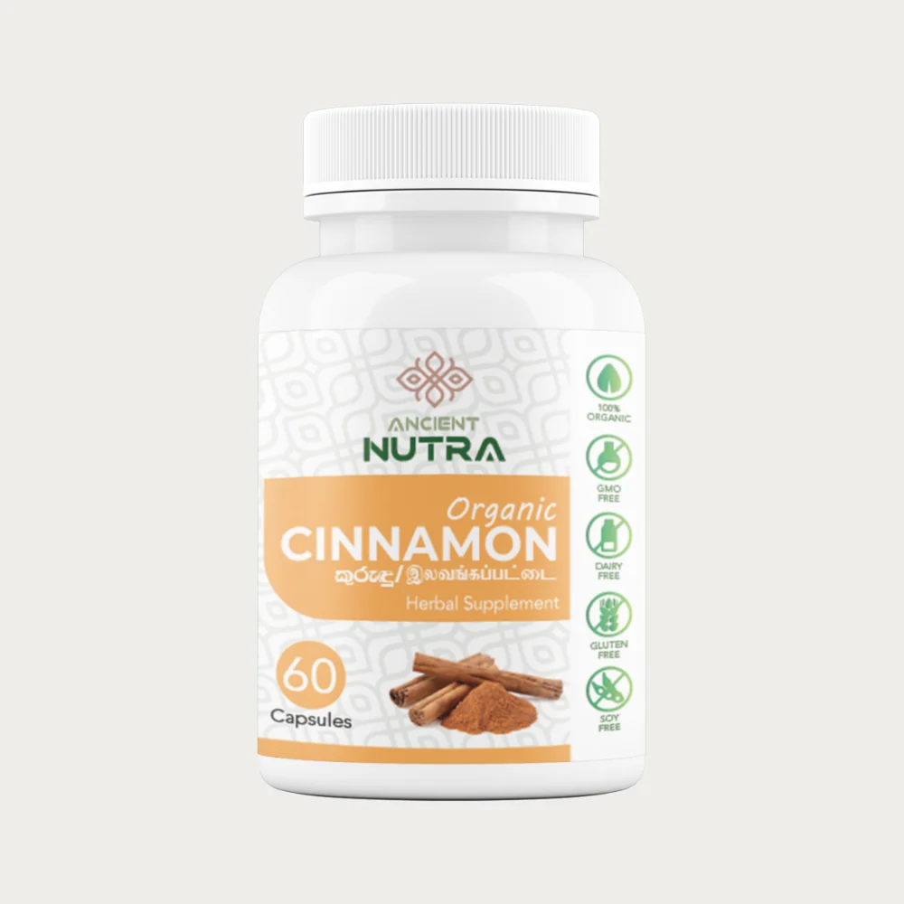 Antient Nutra Ceylon Cinnamon - 60 capsules