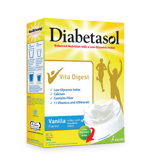 Diabetasol Milk Powder Vanilla  -180g