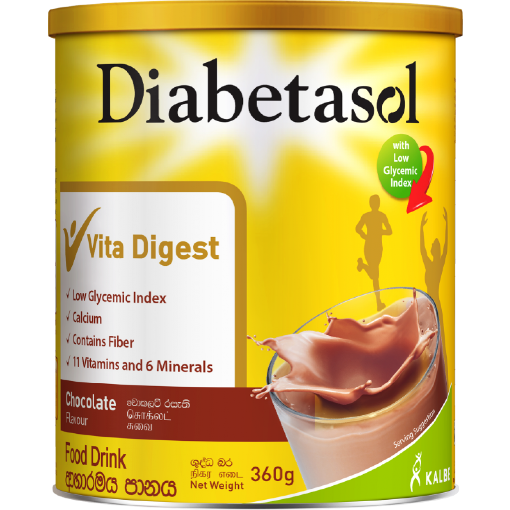 Diabetasol Milk Powder  Chocolate Tin - 360g