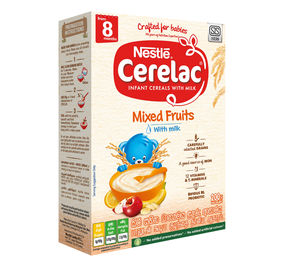 Nestle Cerelac Mixed fruits with milk from 8 months  200g