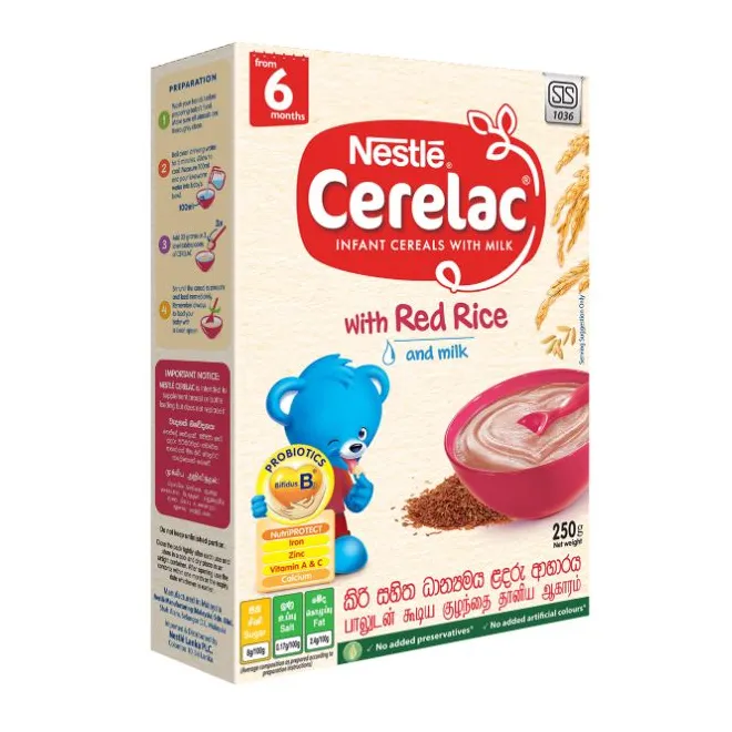 Nestle Cerelac Rice & Milk 200g from 6 months