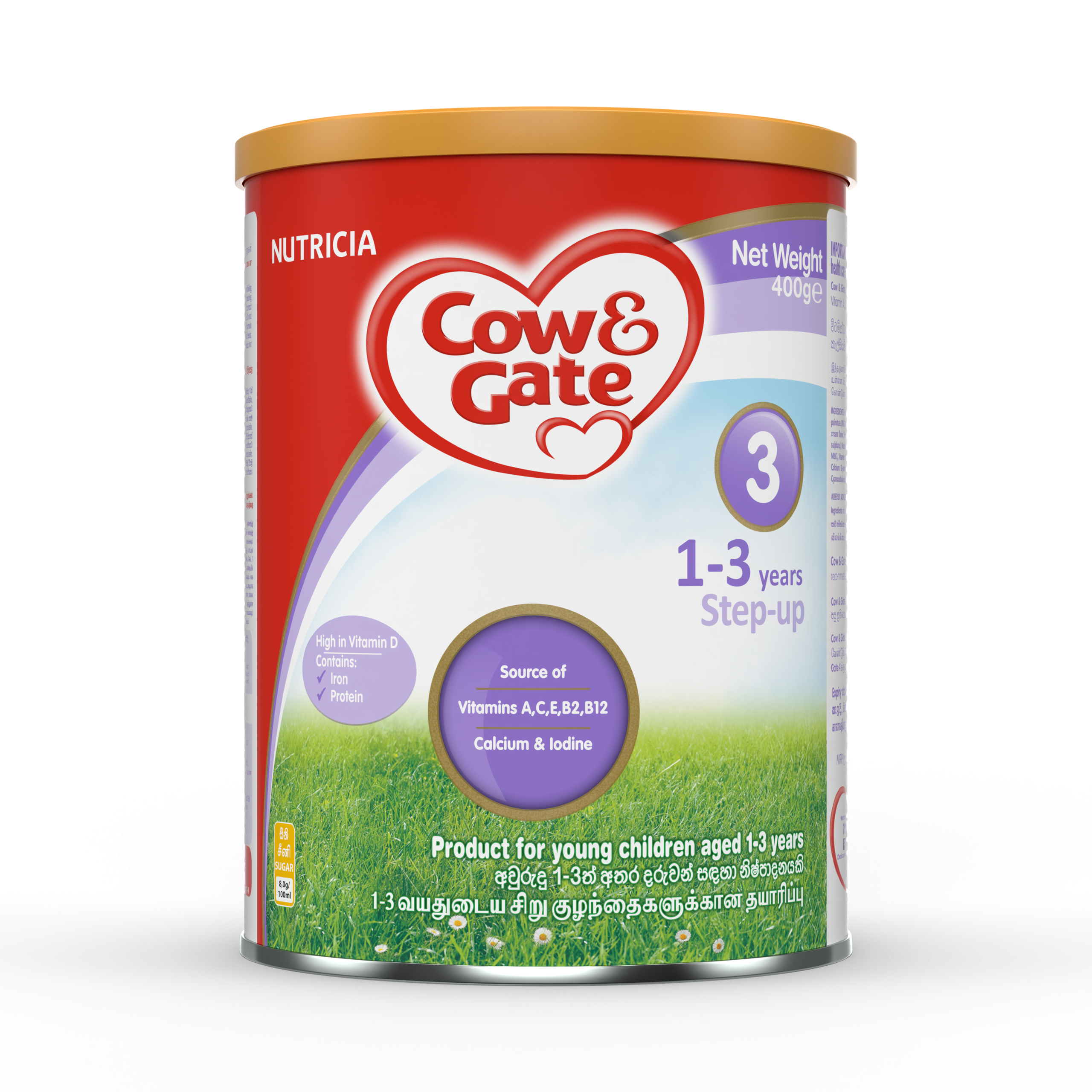 COW & GATE STEP UP 3 ( 1 – 3 YEARS )-400g