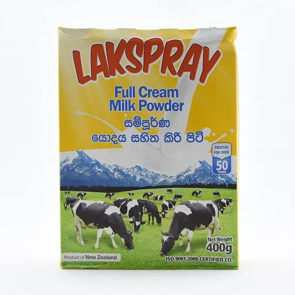Lakspray Milk Powder Box 400G
