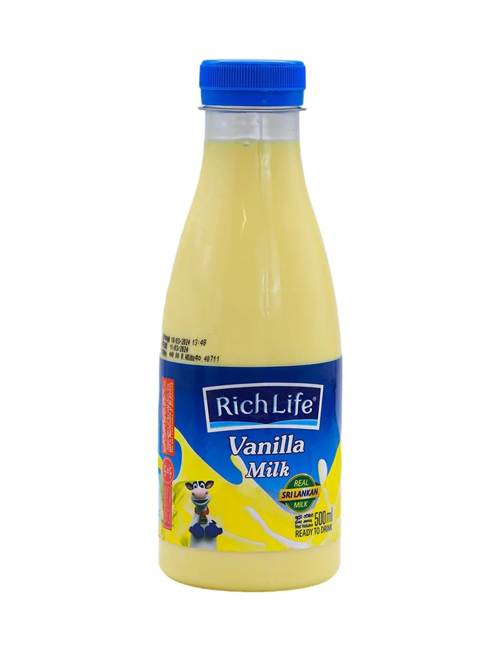 Richlife Vanilla Pasteurized Milk 500Ml